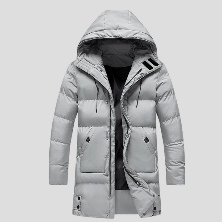 Giacca Parka da Uomo – Scudo Elegante per Mete Avverse