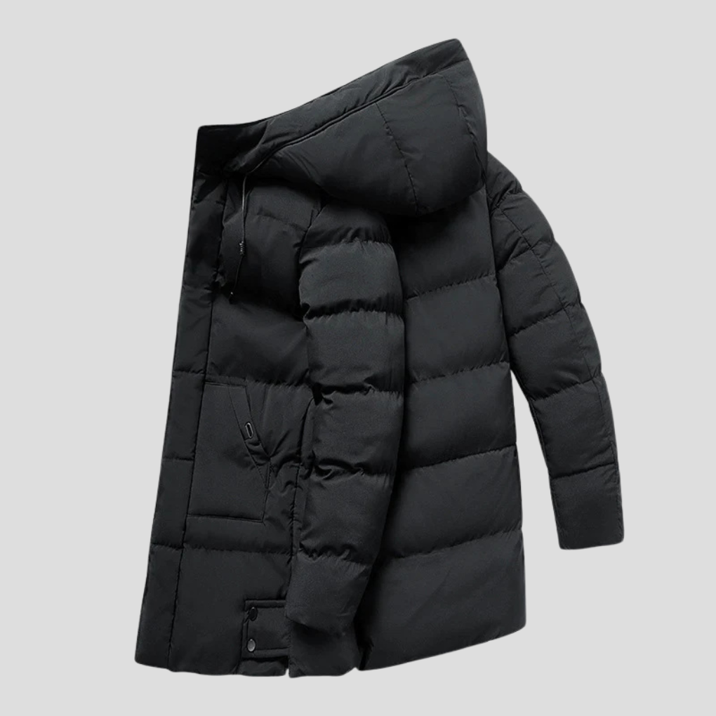 Giacca Parka da Uomo – Scudo Elegante per Mete Avverse