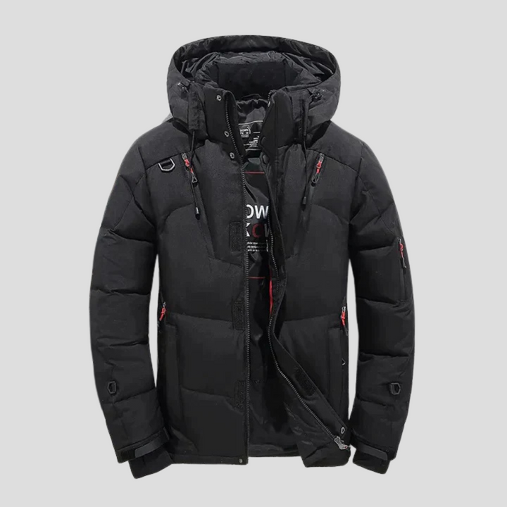 Giacca in Piuma da Uomo – Isolamento Elegante con Appello Raffinato