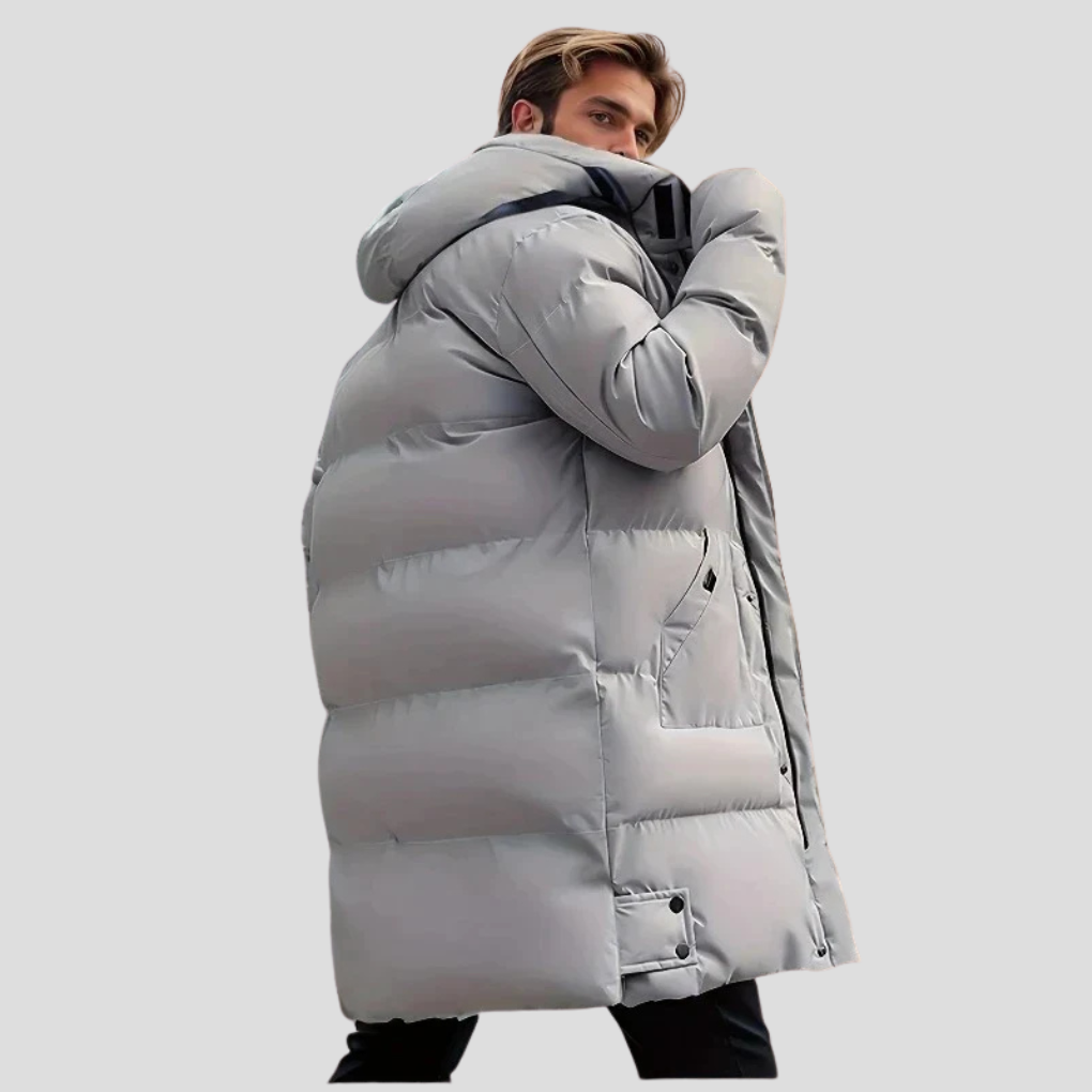 Giacca Parka da Uomo – Scudo Elegante per Mete Avverse