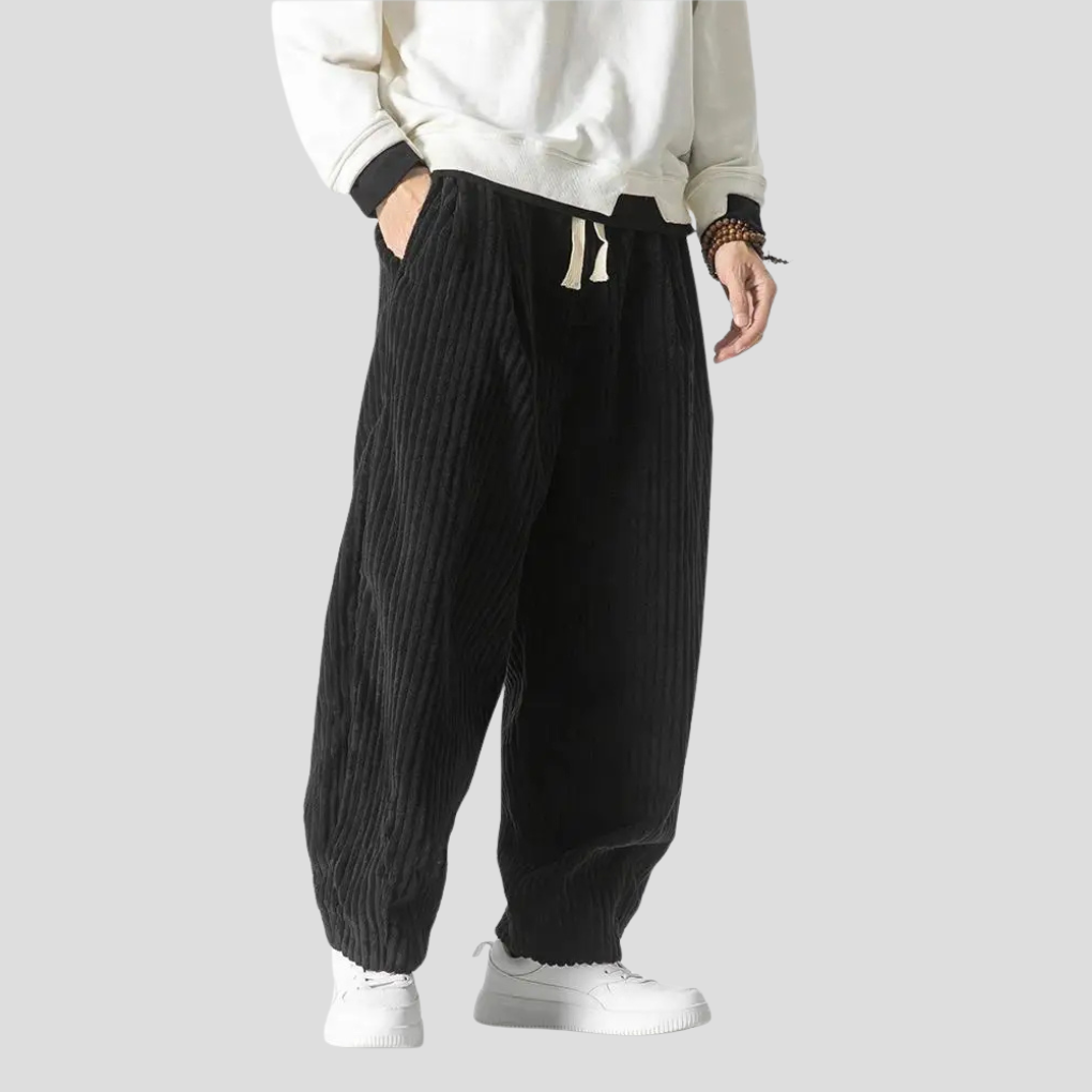 Pantaloni Straight Liberi da Uomo