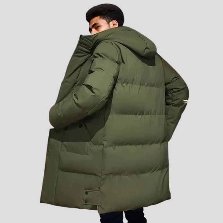 Giacca Parka da Uomo – Scudo Elegante per Mete Avverse