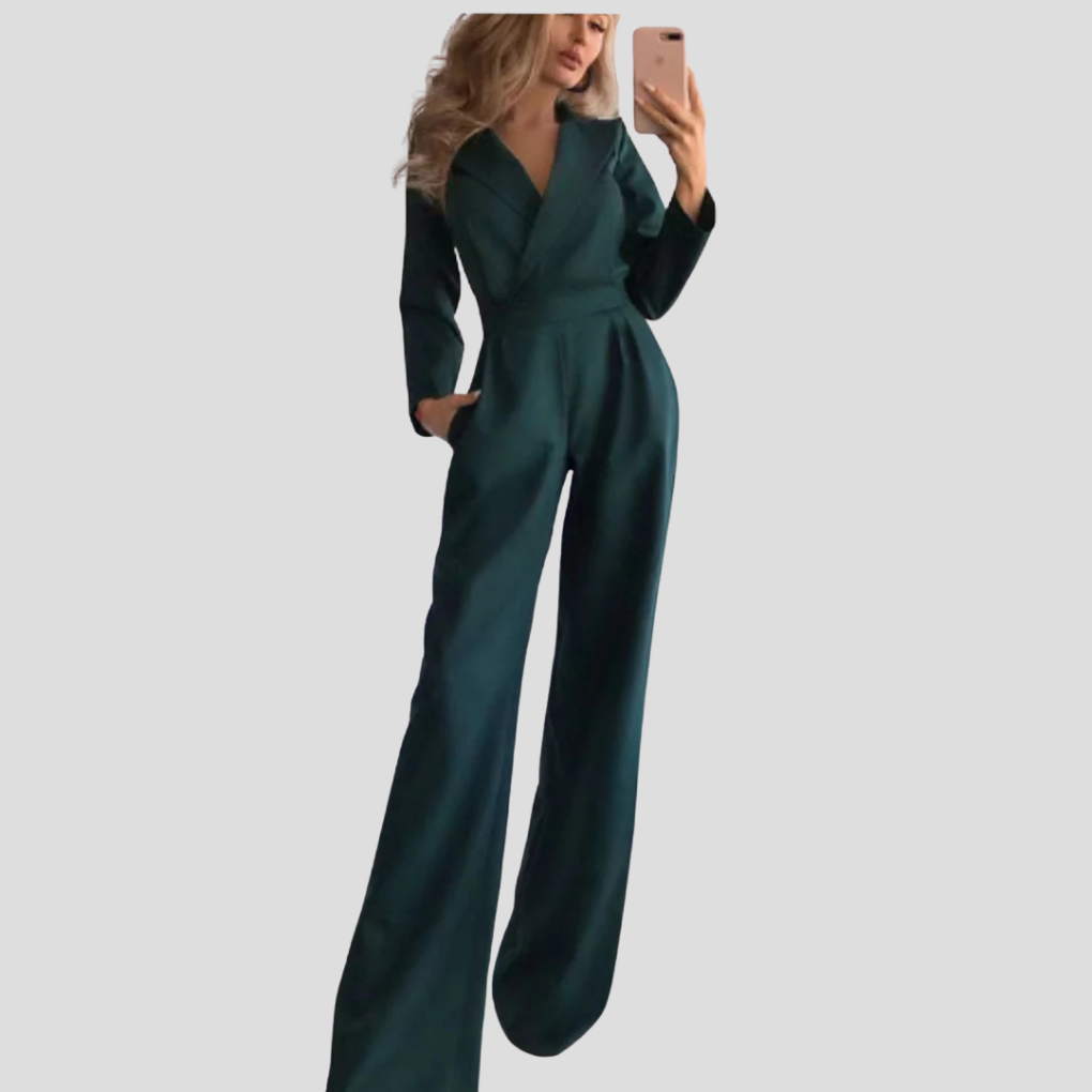 Tuta Donna a Bretelle Larghe – Silhouette Slim