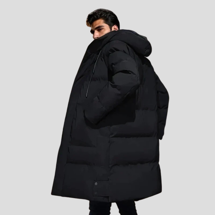 Giacca Parka da Uomo – Scudo Elegante per Mete Avverse