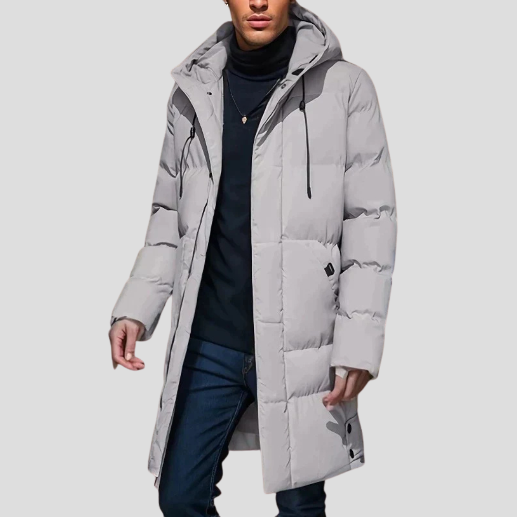 Giacca Parka da Uomo – Scudo Elegante per Mete Avverse