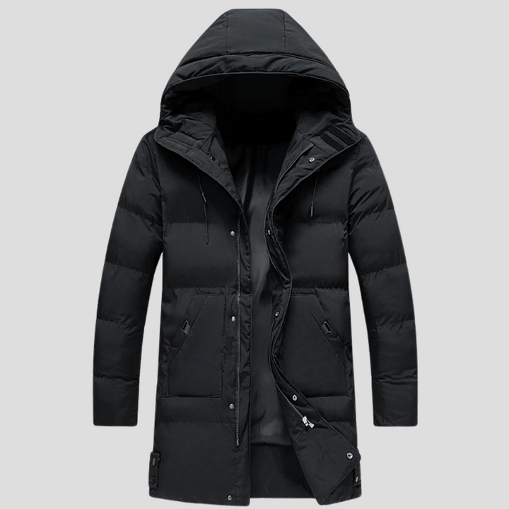 Giacca Parka da Uomo – Scudo Elegante per Mete Avverse