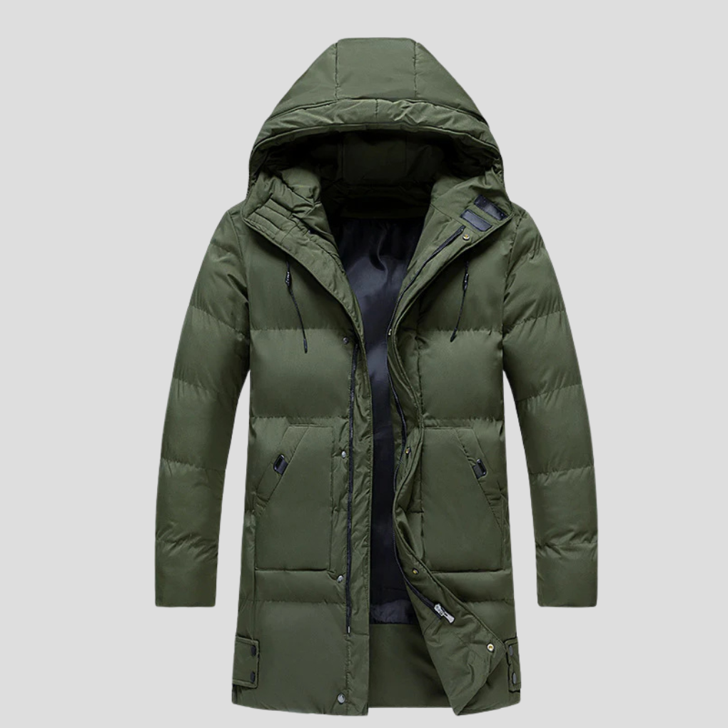 Giacca Parka da Uomo – Scudo Elegante per Mete Avverse