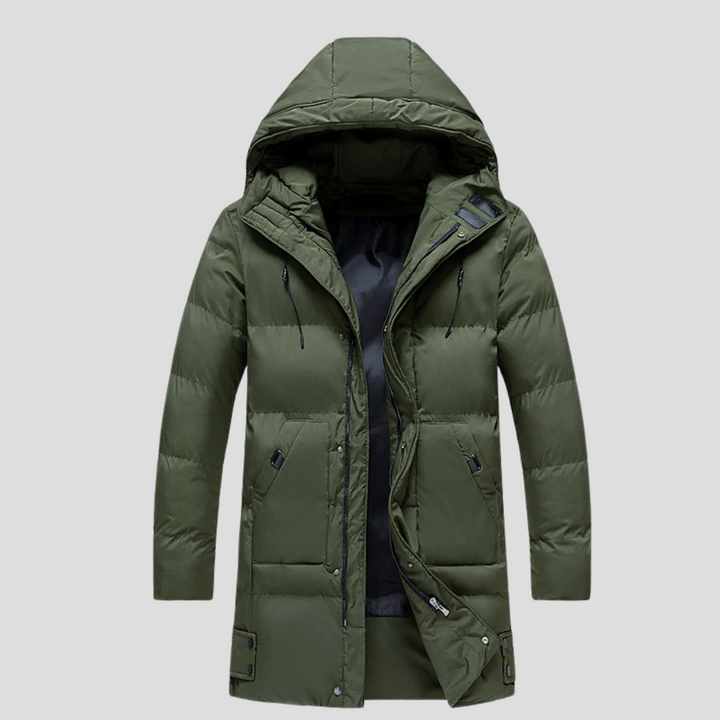 Giacca Parka da Uomo – Scudo Elegante per Mete Avverse