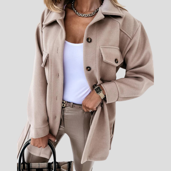 Giacca Oversize da Donna — Strato Rilassato con Adattamento Versatile