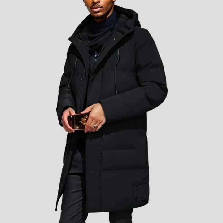 Giacca Parka da Uomo – Scudo Elegante per Mete Avverse