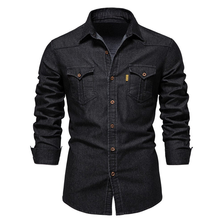 Callum – Camicia in denim da uomo