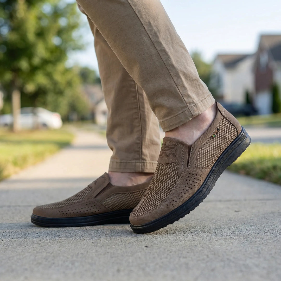 Vantelo - Mocassini slip-on ventilati da uomo