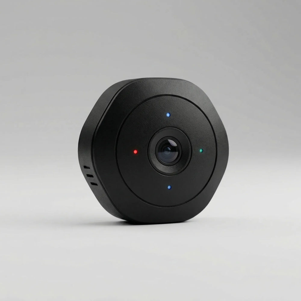 Veillux - Telecamera di sicurezza Wi-Fi compatta per interni