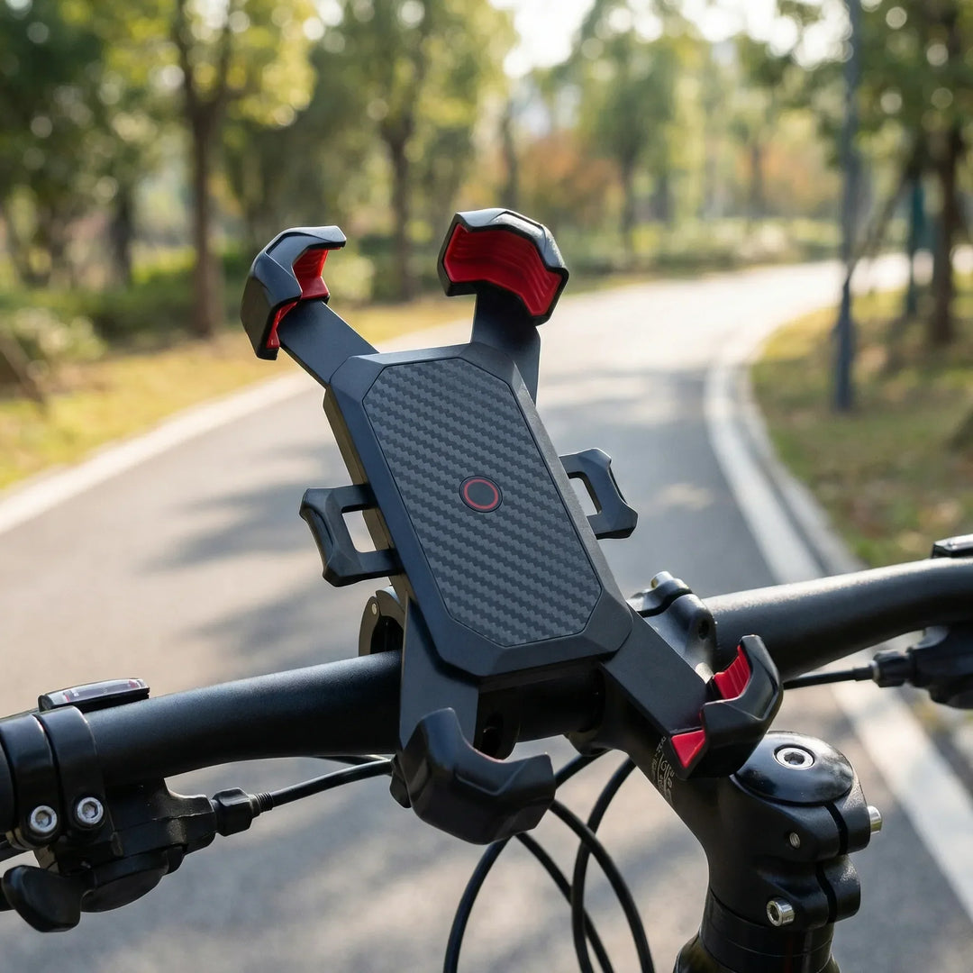 Veloclipr - Supporto per telefono da manubrio girevole a 360 gradi