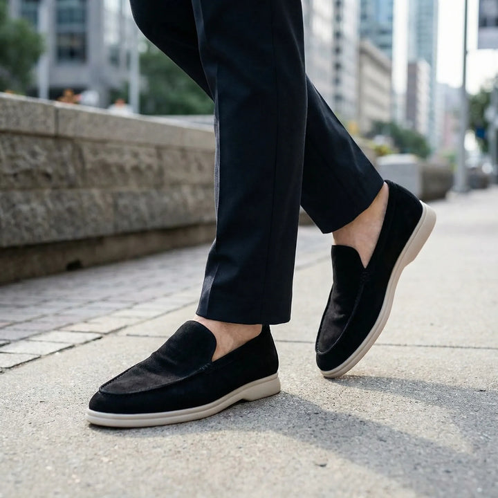 Velorn - Mocassino slip-on d'ispirazione vintage