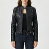 Giacca Strutturata Stile Moto per Donne