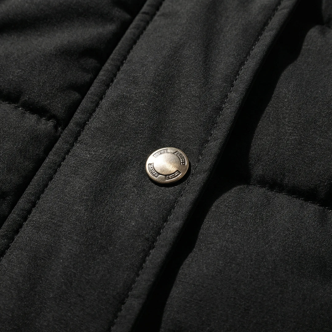 Velurna - Parka con cappuccio trapuntato dalla vestibilità slim