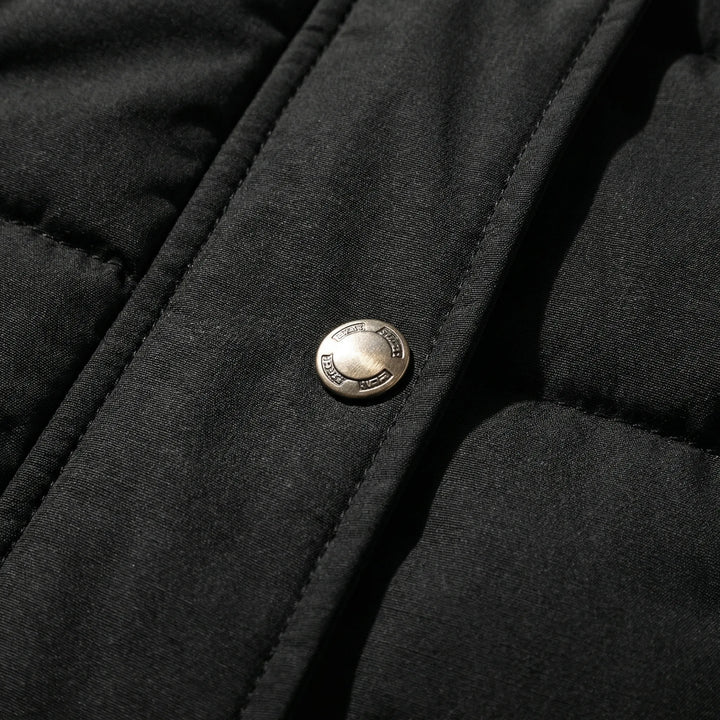 Velurna - Parka con cappuccio trapuntato dalla vestibilità slim