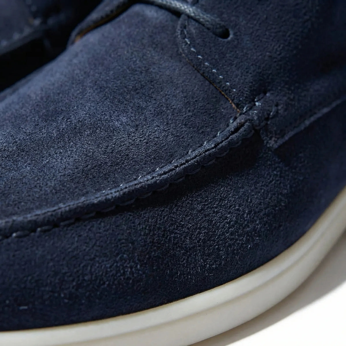 Scarpe stringate da uomo in pelle scamosciata