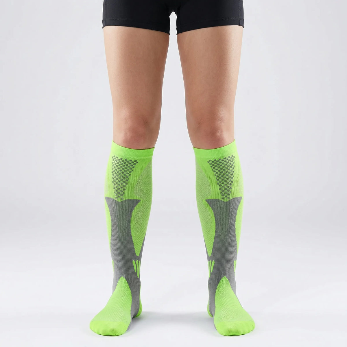 Calze a compressione graduata al ginocchio
