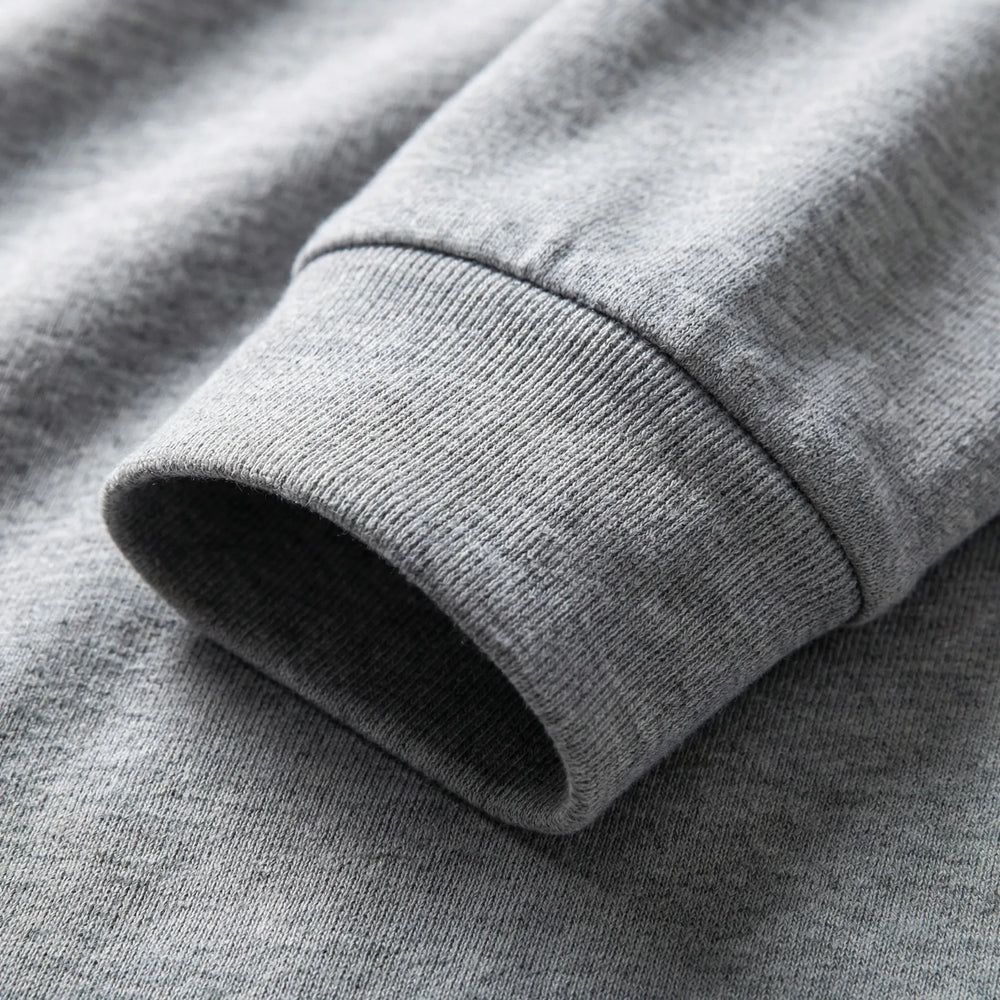 Vestalo - Camicia da uomo a maniche lunghe con scollo rotondo