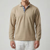 Maglione a maniche lunghe con collo per uomo
