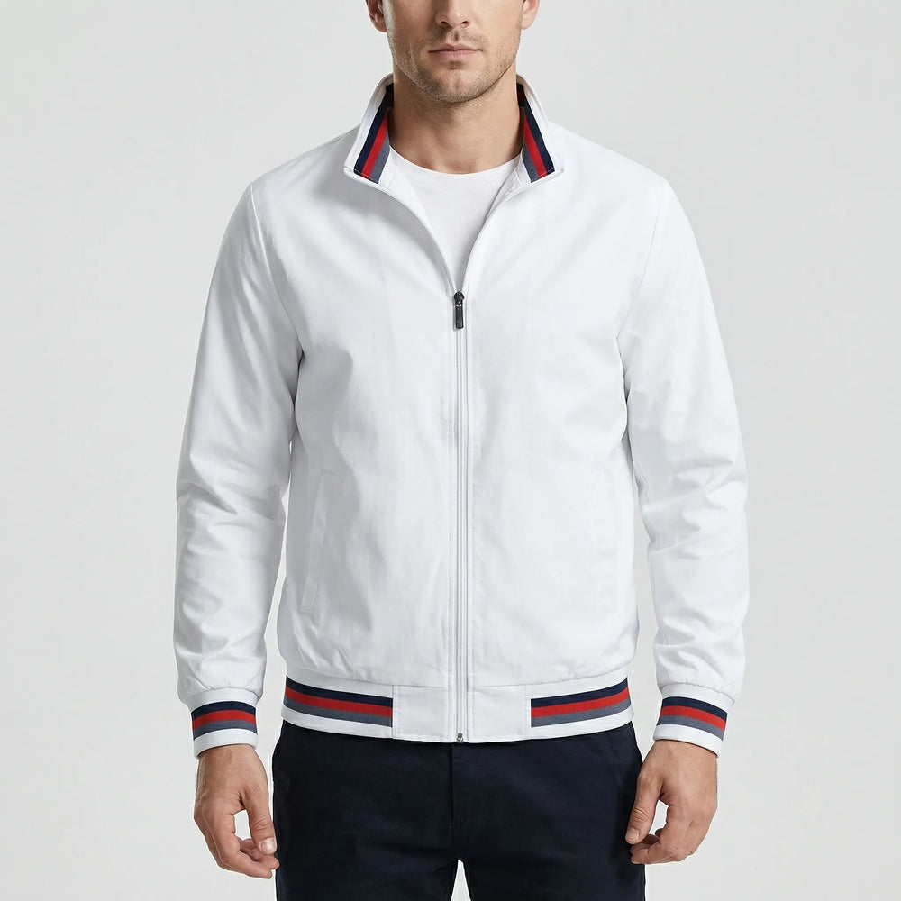 Vesturo - Giacca bomber casual con zip intera