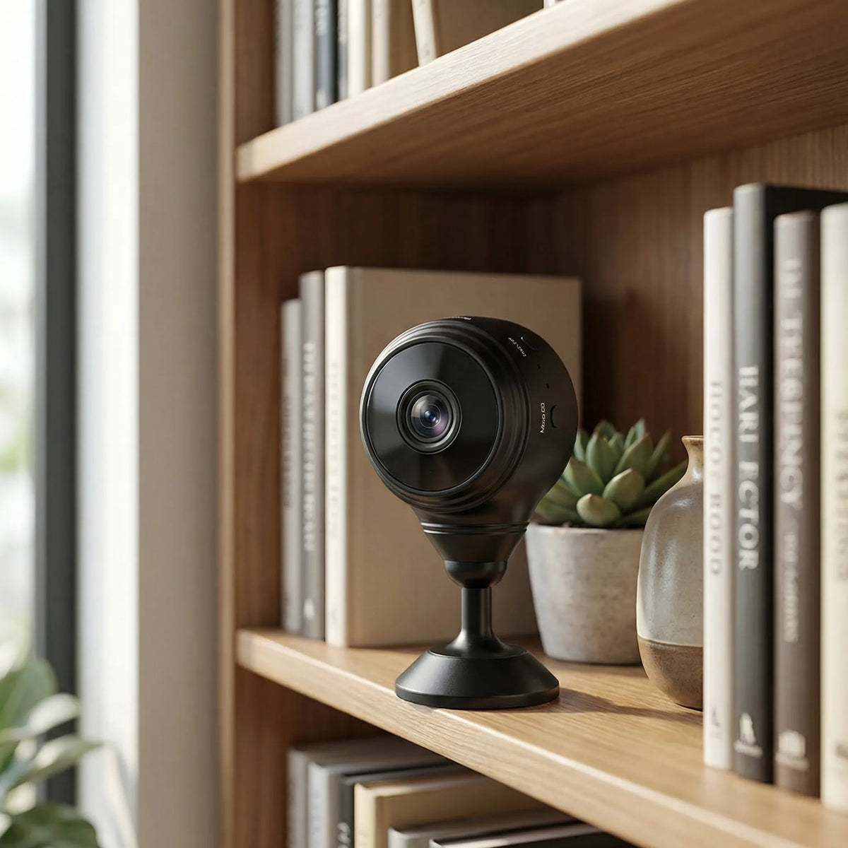 Telecamera di Sicurezza Wireless Compatta per Interni
