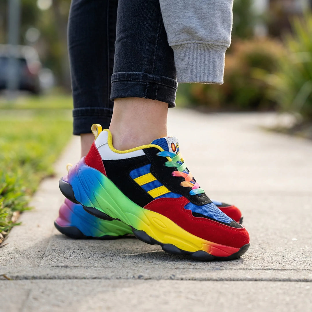 Vividrix - Sneakers grosse multicolore audaci