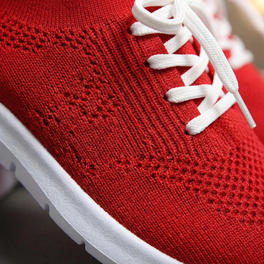Vixara - Sneaker con lacci e tomaia in mesh traspirante