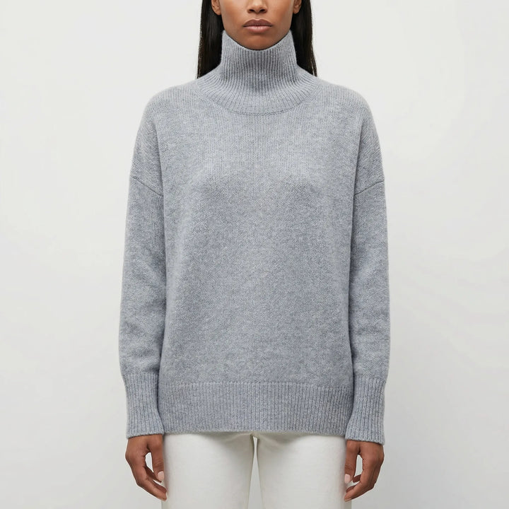 Volvaine - Maglione a collo alto dalla vestibilità aderente