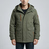 Giacca Invernale Uomo Quilted con Cappuccio