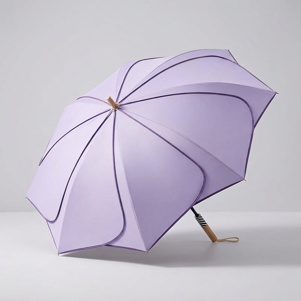 Damen-Regenschirm mit Blumenmotiv – Woodloom