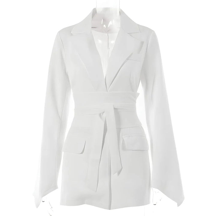 Giacca da donna con cintura – Struttura elegante e stile versatile
