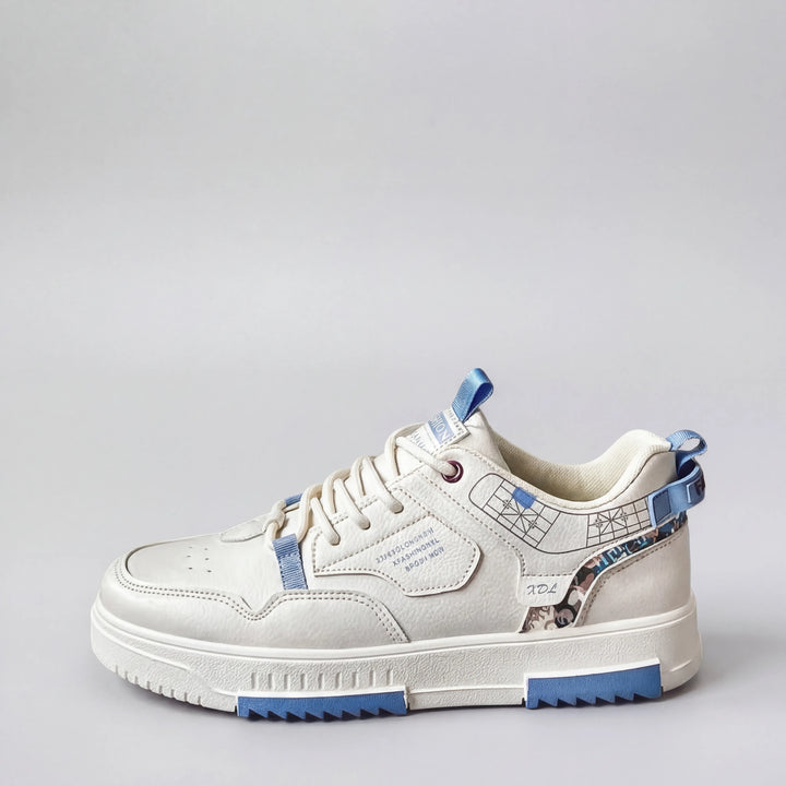 Wavecrest - Low-Profile Lace-Up Casual Sneaker