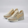 Wedge Platform Lace-Up Sneaker per Donne