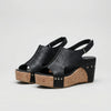 Sandalo Wedge a Punta Scoperta per Donne