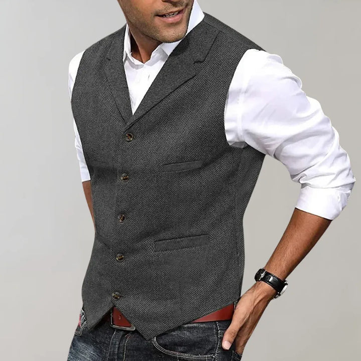 Gilet Elegante da Uomo – Strato Raffinato per Look Formali