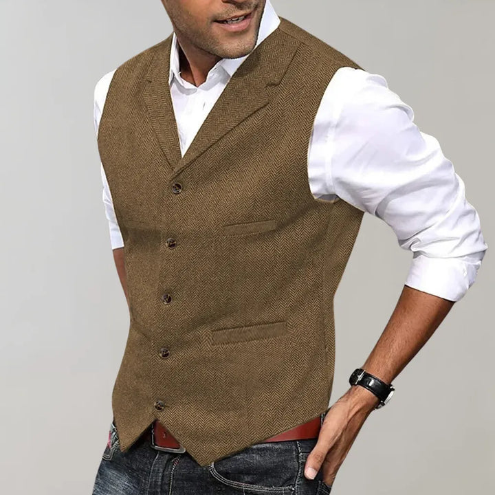Gilet Elegante da Uomo – Strato Raffinato per Look Formali