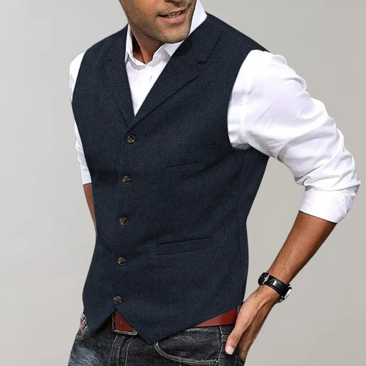 Gilet Elegante da Uomo – Strato Raffinato per Look Formali