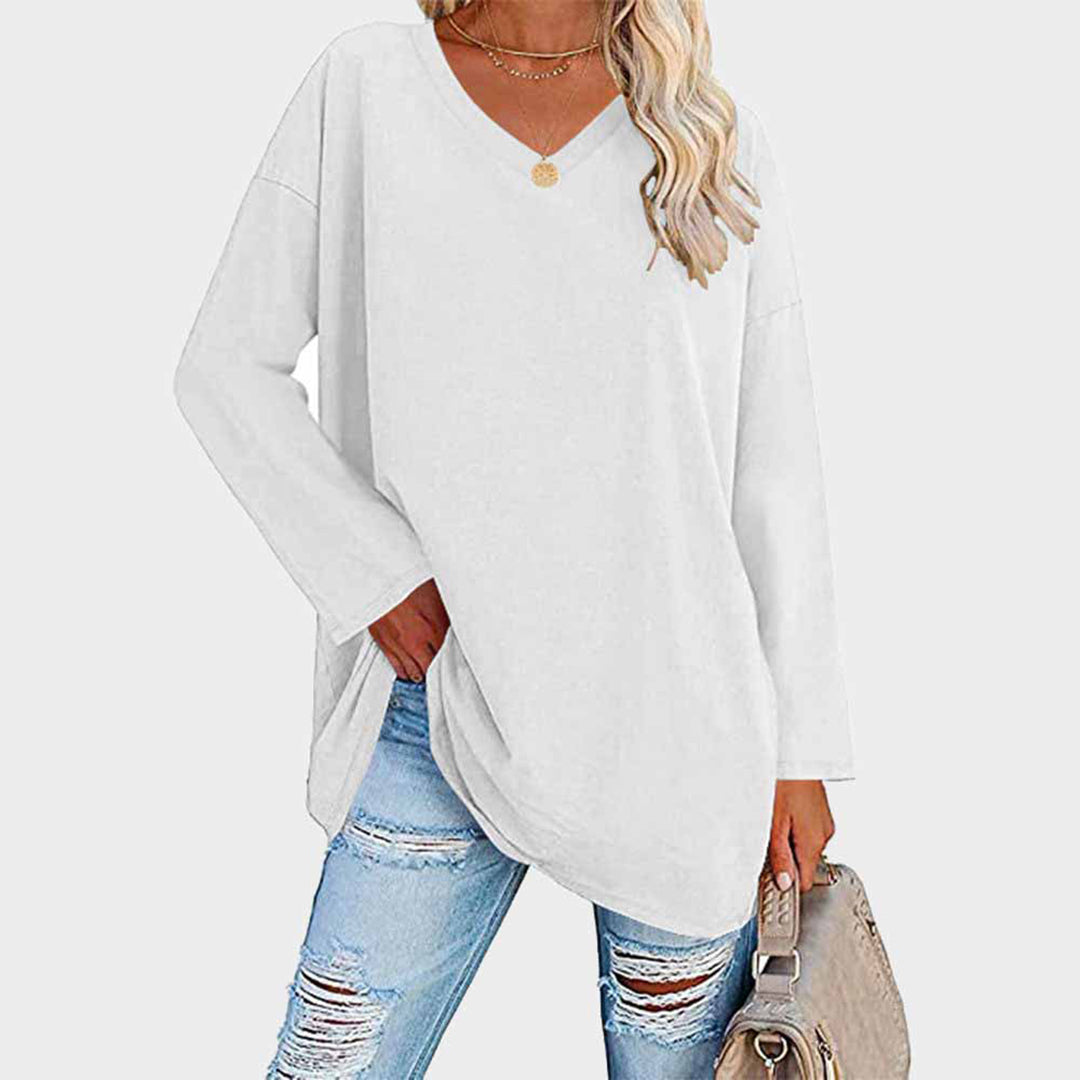 Top Elegante a Lungo Manico per Donne