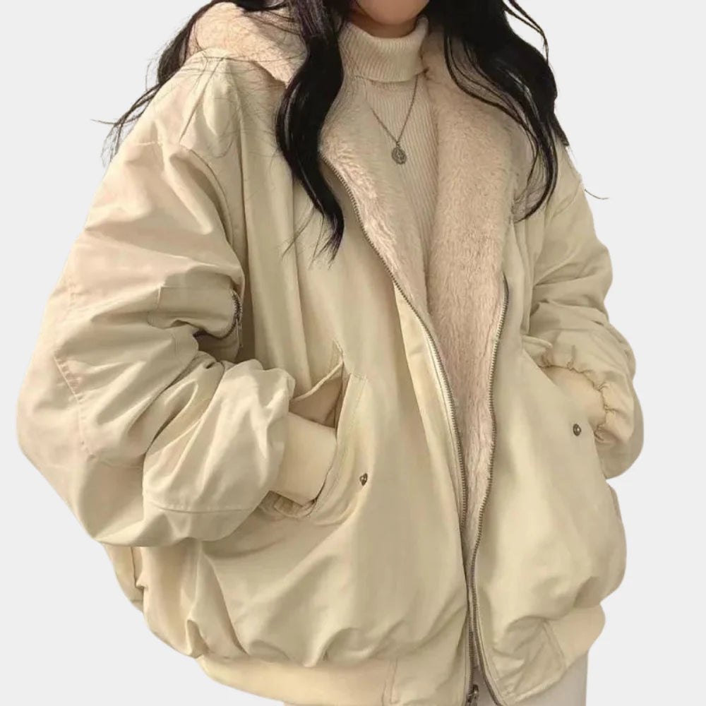 Cappotto invernale da donna 2 in 1 con cappuccio: calore e stile versatili per il freddo