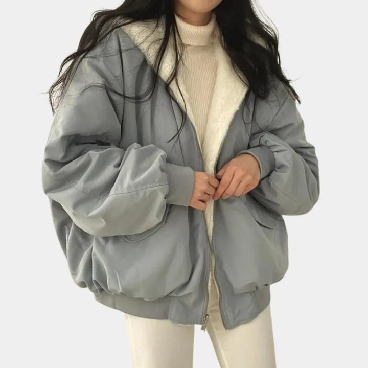Cappotto invernale da donna 2 in 1 con cappuccio: calore e stile versatili per il freddo