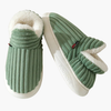 Pantofole in Pile da Donna – Calzature da Interno Ribattute