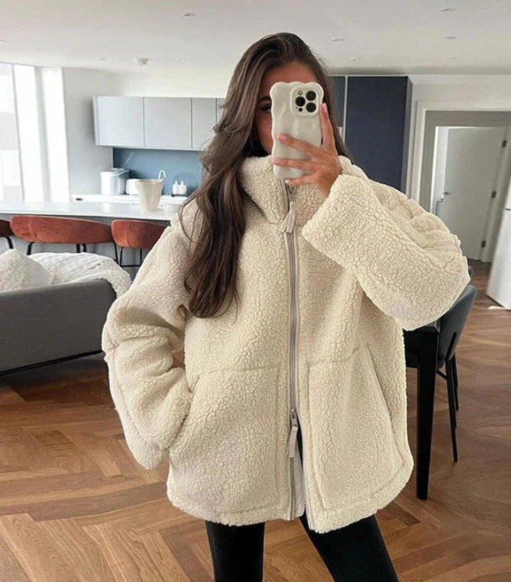 Giacca in Lana Oversize da Donna