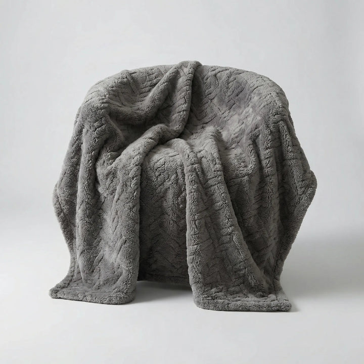 Wyntherr - Coperta invernale spessa e morbida a doppia faccia