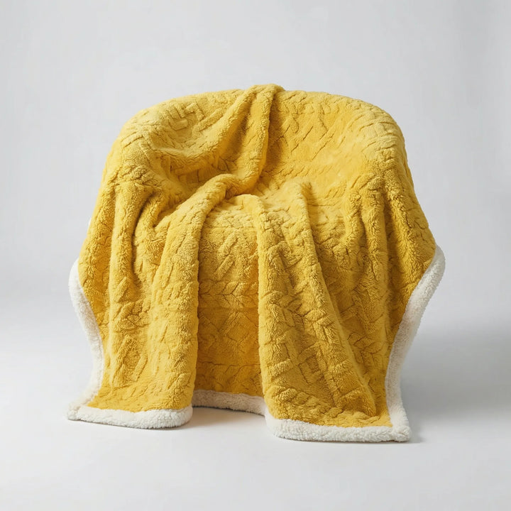 Wyntherr - Coperta invernale spessa e morbida a doppia faccia