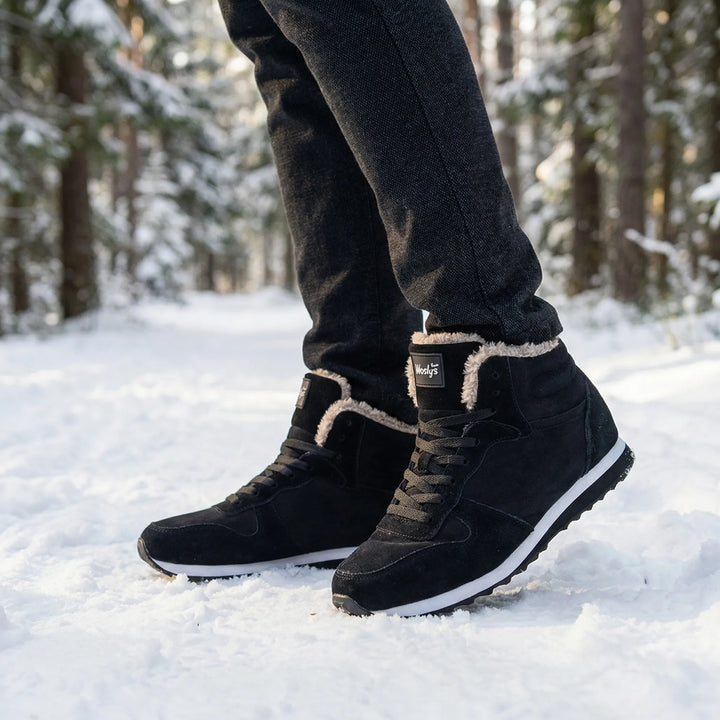Wyntrek - Fleece-Lined High-Top Winter Sneaker Boot