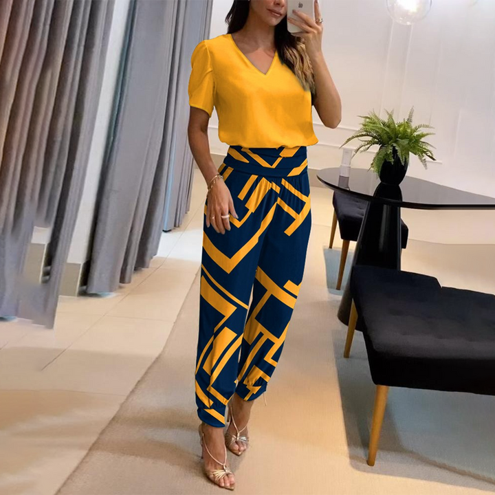 Tabea – Tuta elegante e chic con stampa per donna