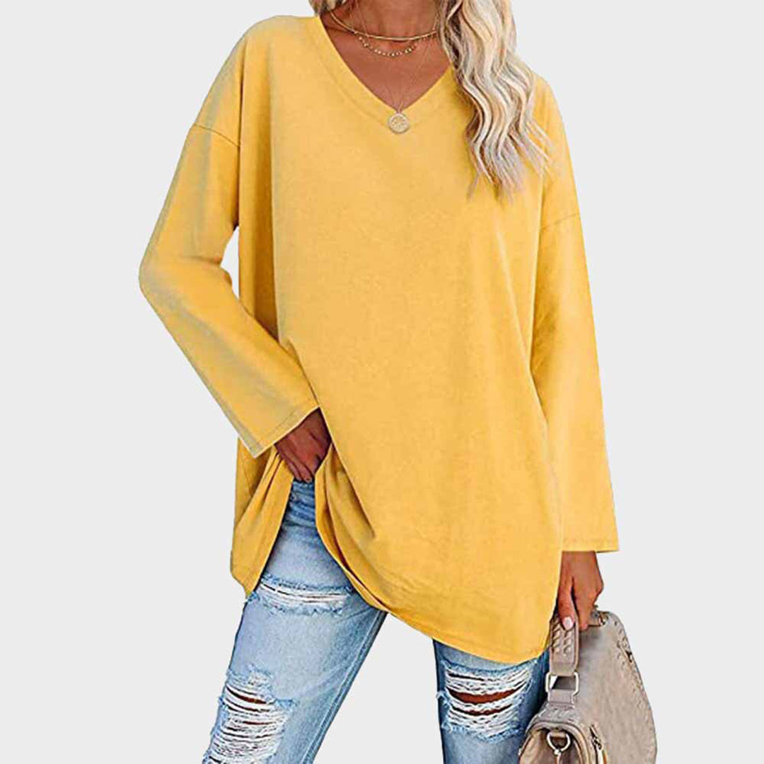 Top Elegante a Lungo Manico per Donne